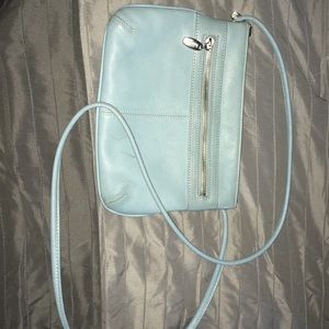 Light Blue Crossbody Bag.